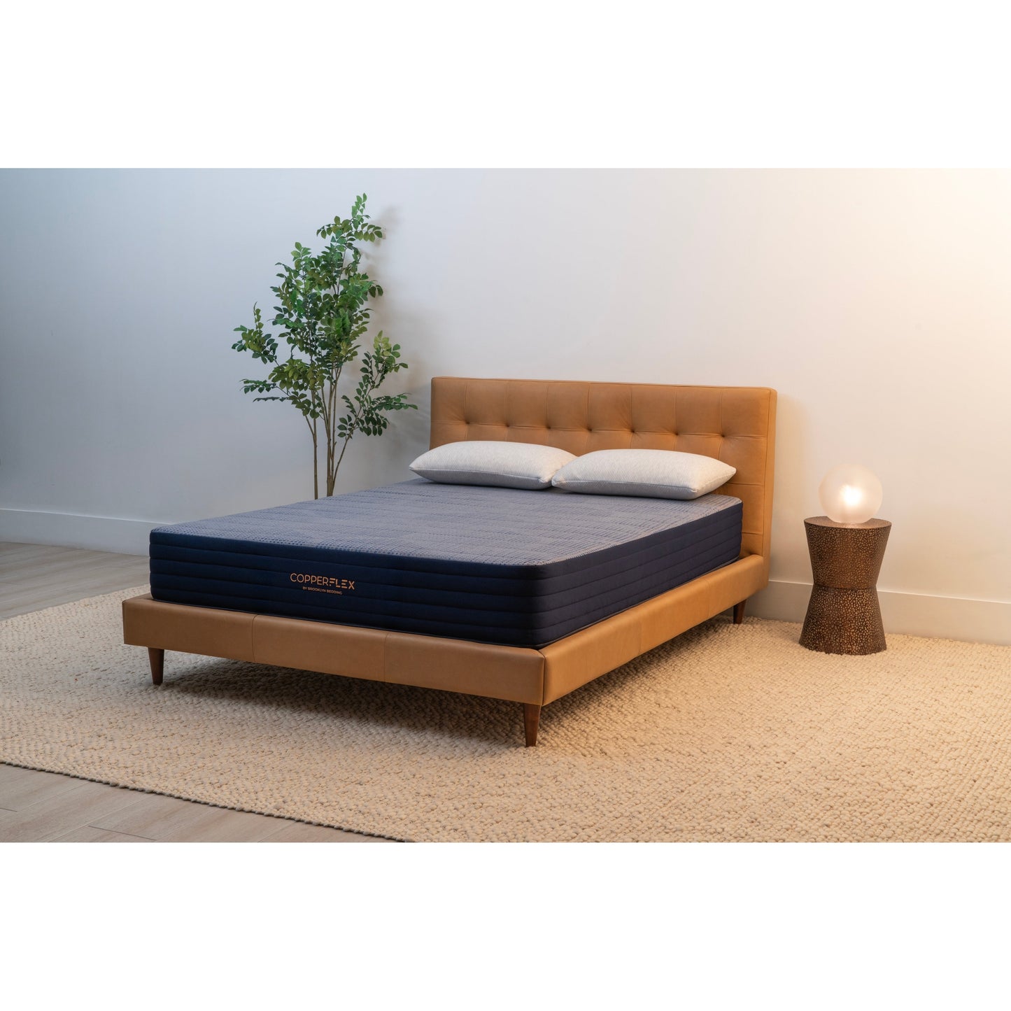 Materasso in schiuma Brooklyn Bedding CopperFlex 10 con schiuma a zone