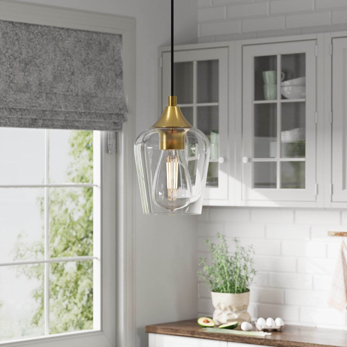 Lampada a sospensione CO-Z a 1 luce con altezza regolabile