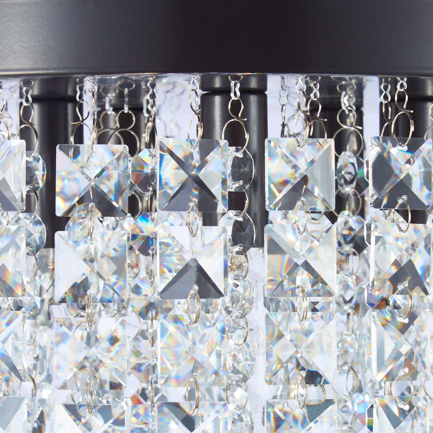 Lampadario da soffitto in cristallo a filo CO-Z 11 a 5 luci