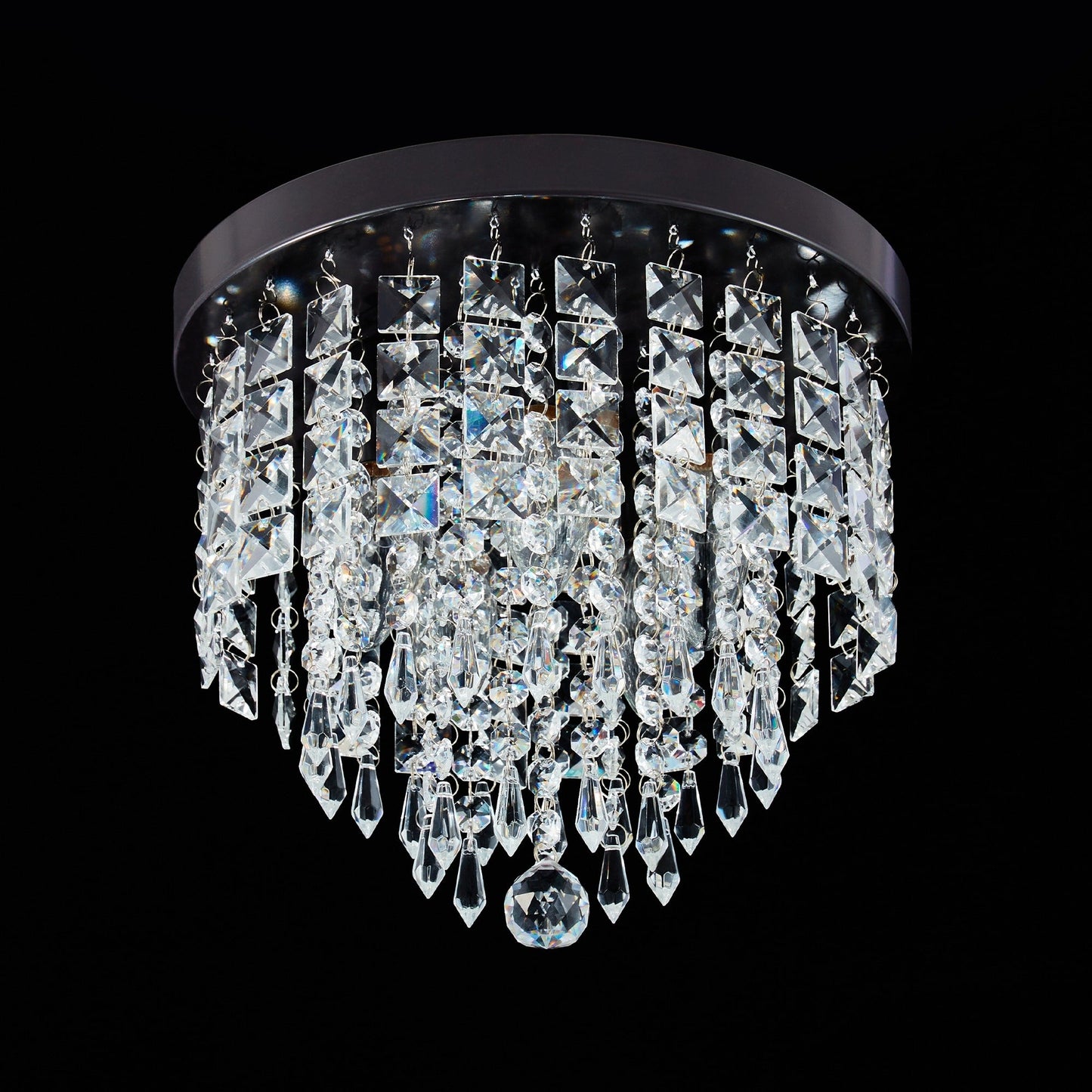 Lampadario da soffitto in cristallo a filo CO-Z 11 a 5 luci