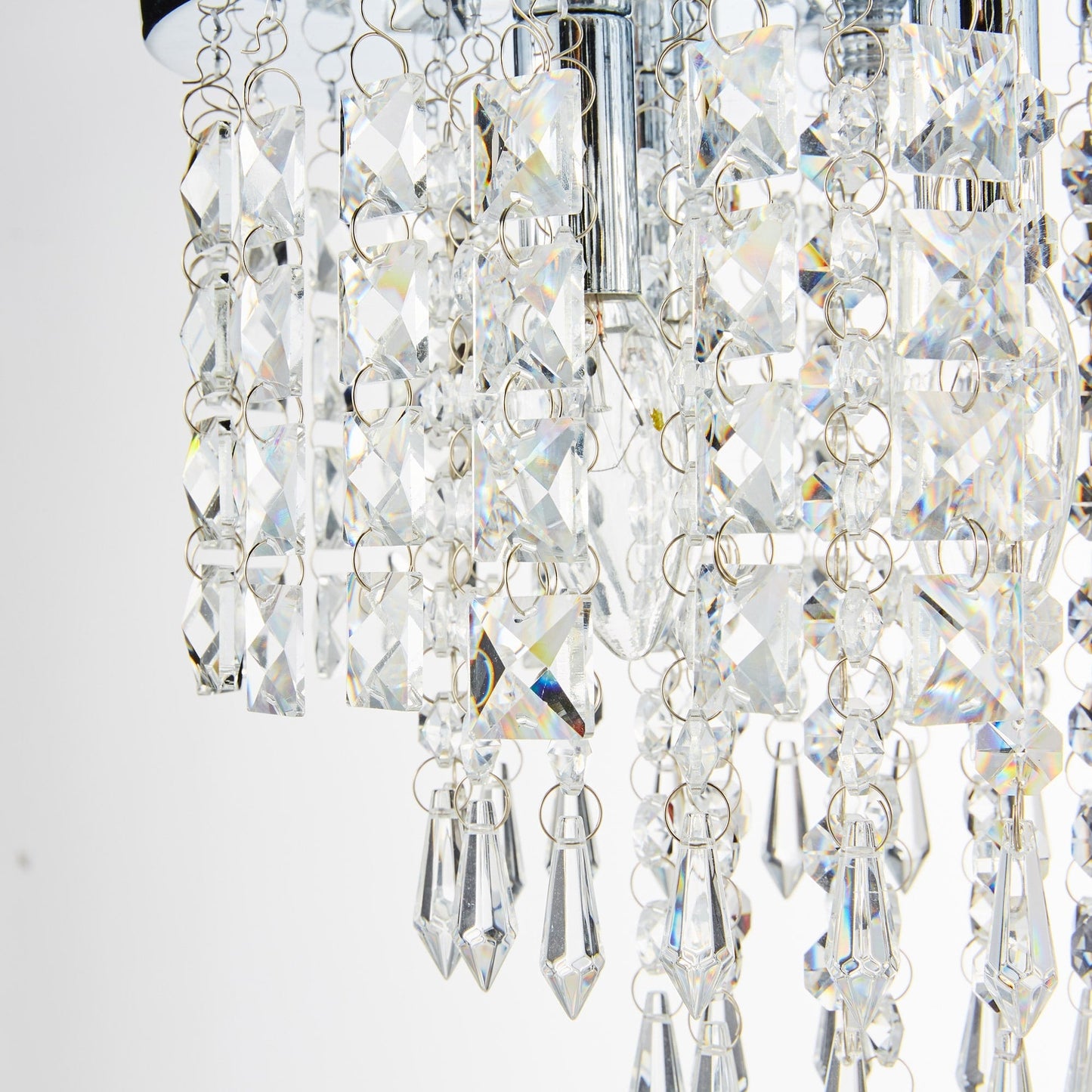 Lampadario da soffitto in cristallo a filo CO-Z 11 a 5 luci