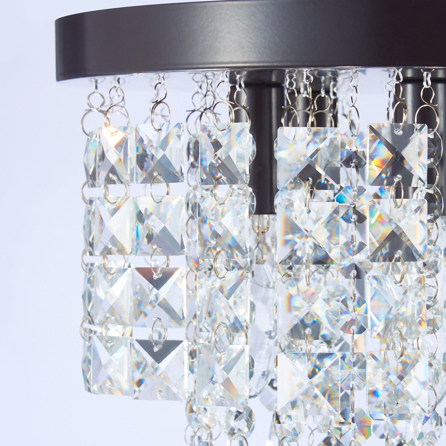 Lampadario da soffitto in cristallo a filo CO-Z 11 a 5 luci
