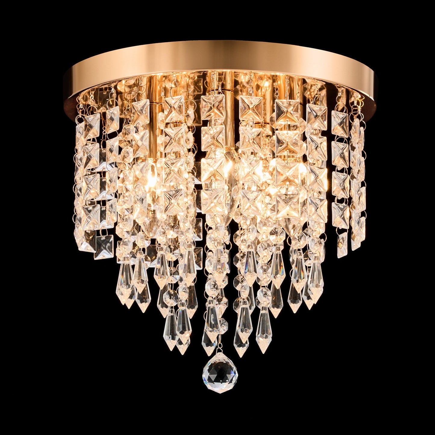 Lampadario da soffitto in cristallo a filo CO-Z 11 a 5 luci