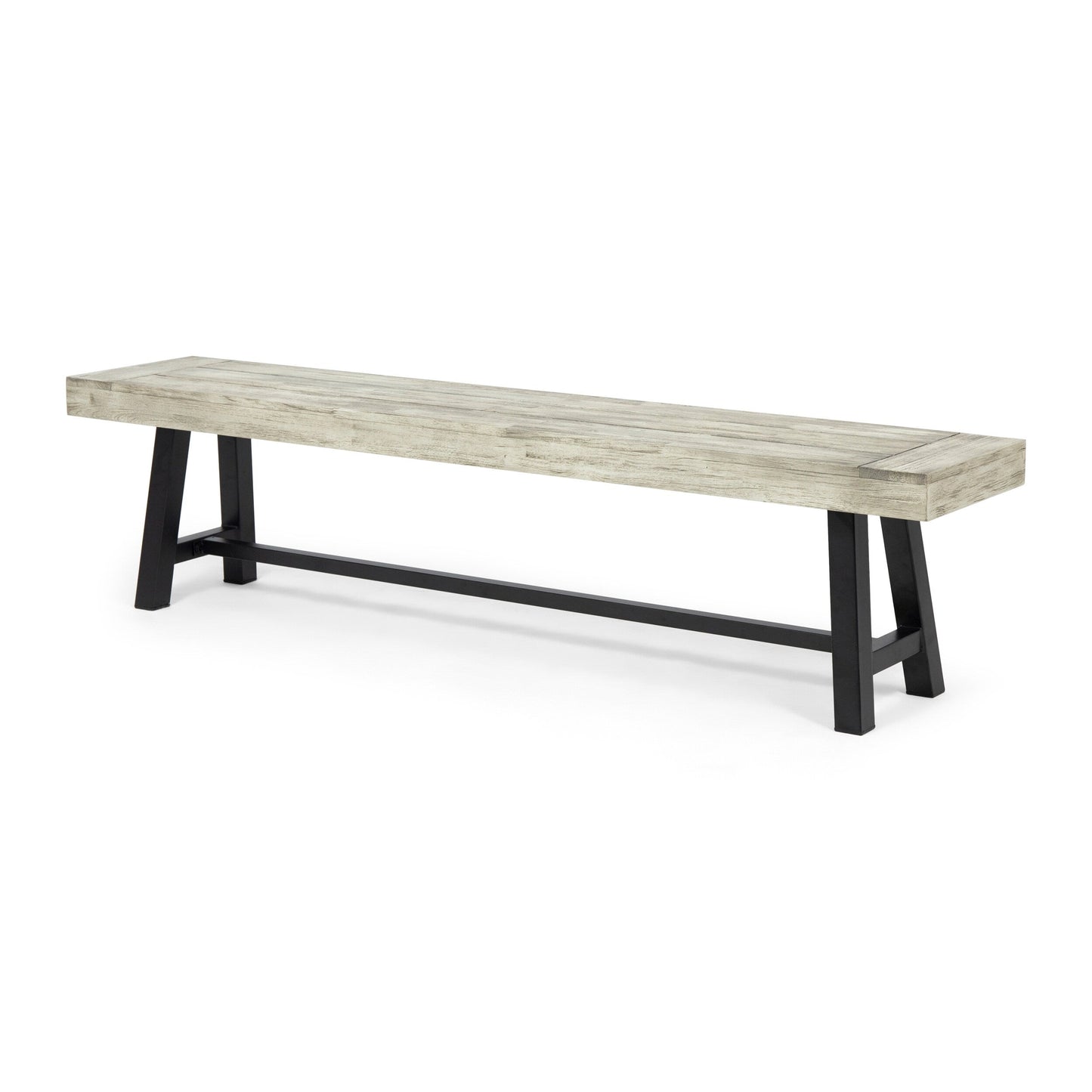 Panca da esterno in legno di acacia Carlisle di Christopher Knight Home