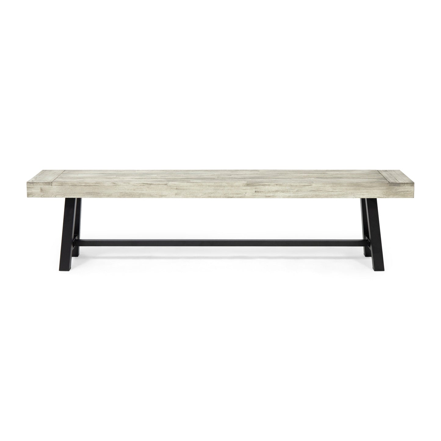 Panca da esterno in legno di acacia Carlisle di Christopher Knight Home