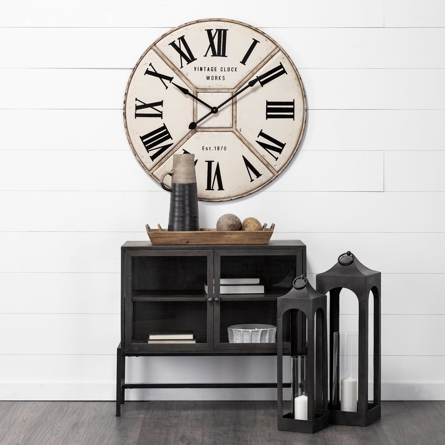 Sfere decorative in legno naturale Carrick (set da 3) - 5,0 L x 5,0 W x 5,0 H