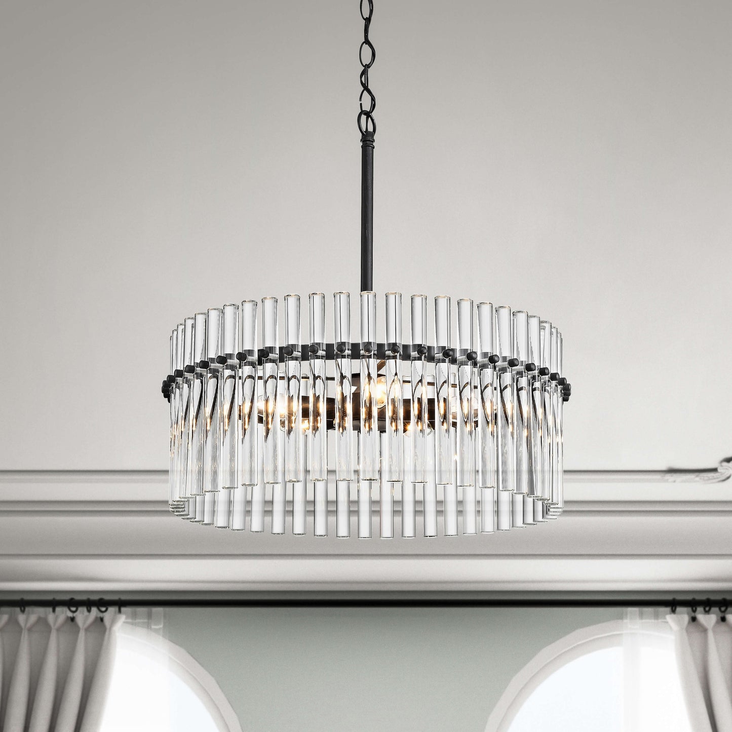 Lampadario in cristallo a 5 luci Casandra