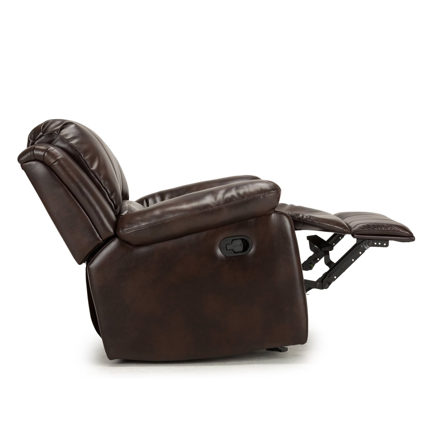 Poltrona reclinabile Charleston in pelle e gel di Greyson Living
