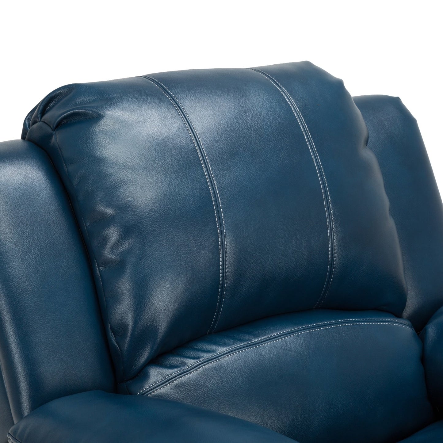 Poltrona reclinabile Charleston in pelle e gel di Greyson Living