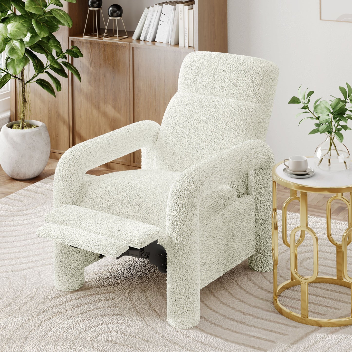 Christopher Knight Home - Poltrona reclinabile push-back con schienale regolabile