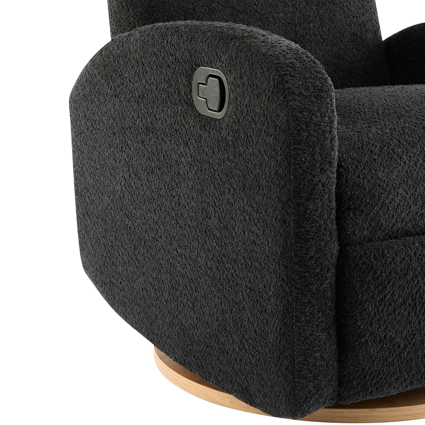 Poltrona reclinabile girevole e scorrevole Christopher Knight Home 360 Boucle