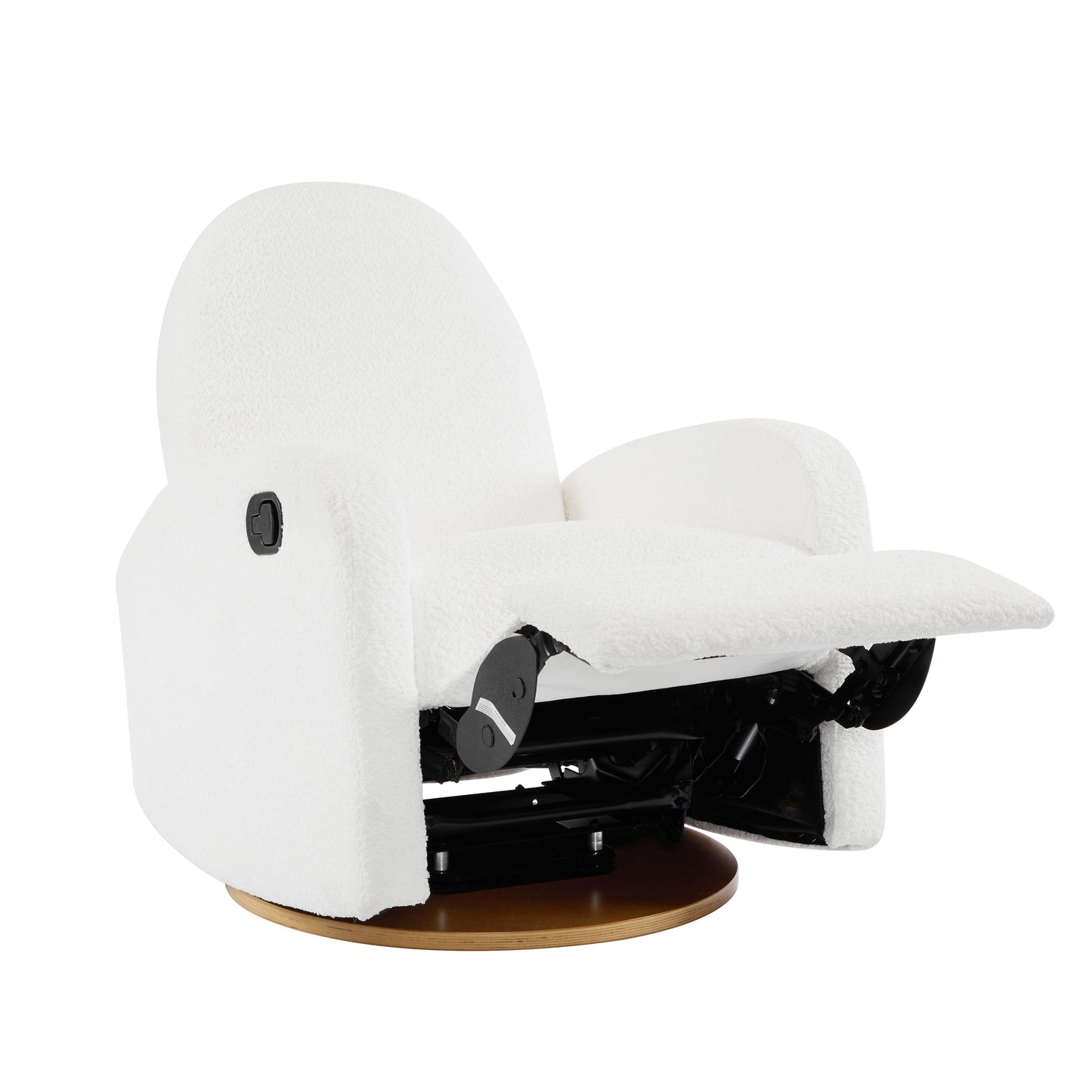 Poltrona reclinabile girevole e scorrevole Christopher Knight Home 360 Boucle