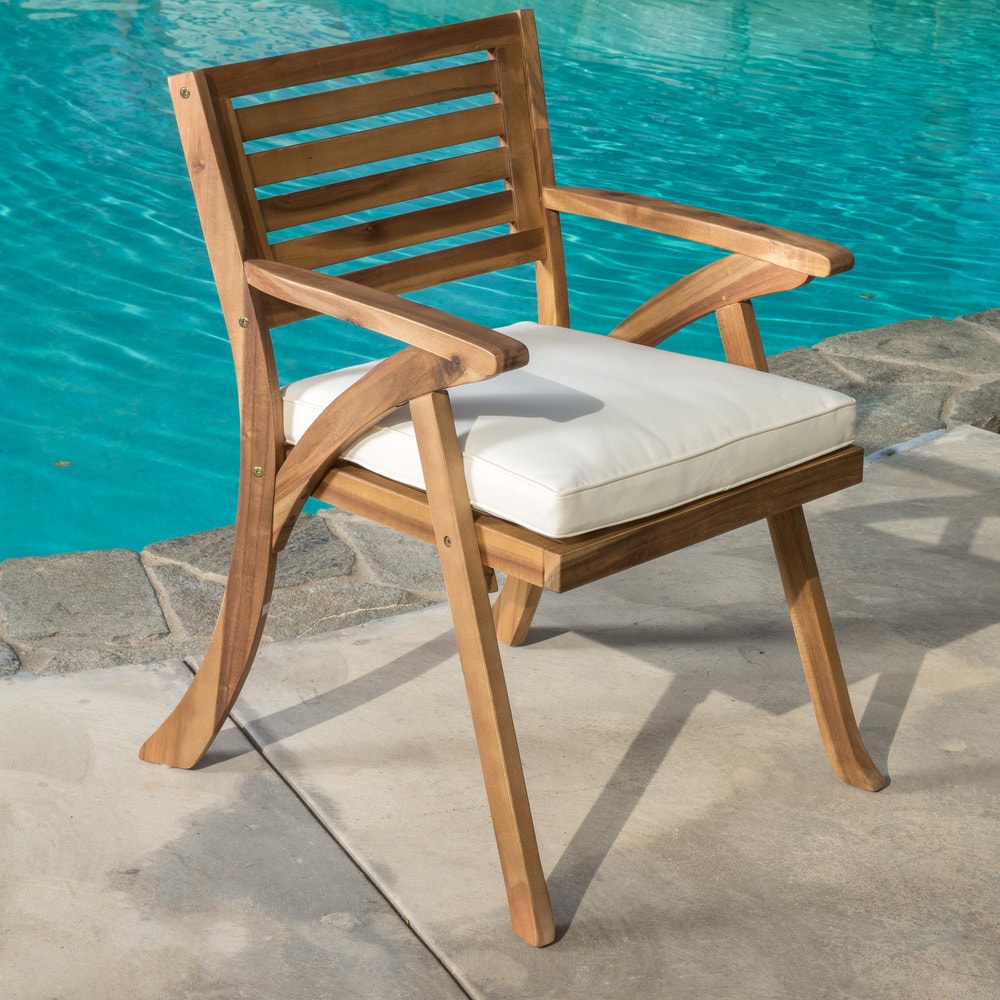 Set da bistrot in legno da esterno Coronado da 3 pezzi di Christopher Knight Home - N/D