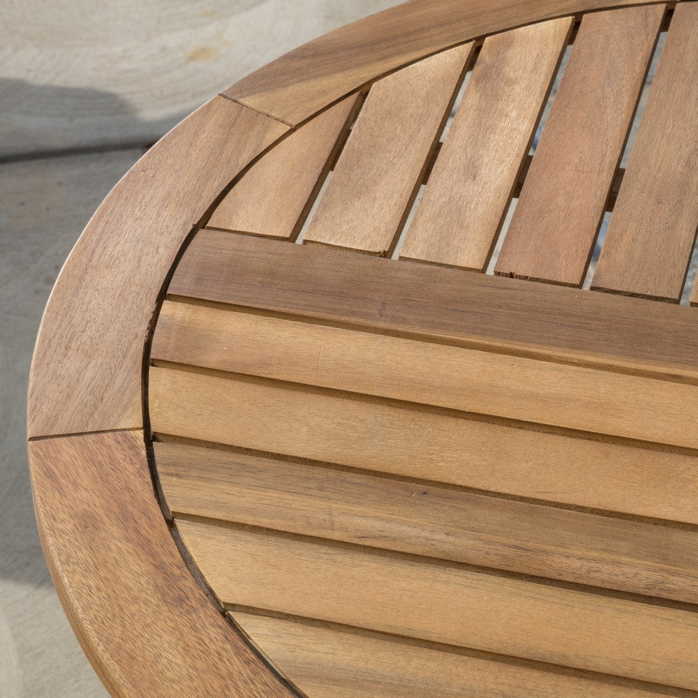 Set da bistrot in legno da esterno Coronado da 3 pezzi di Christopher Knight Home - N/D