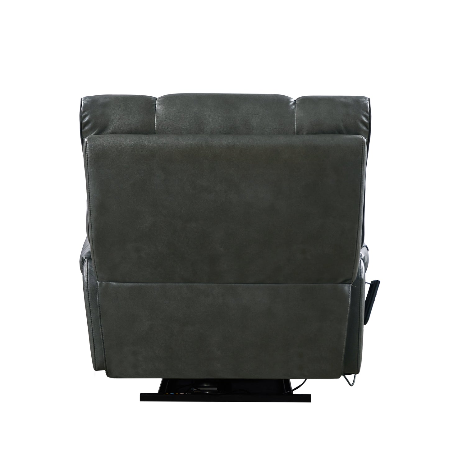 Poltrona reclinabile elettrica con supporto per telefono e massaggio Christopher Knight Home Motors