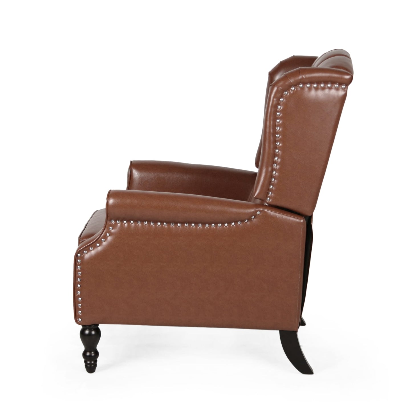Poltrona reclinabile in similpelle Walter Brown di Christopher Knight Home