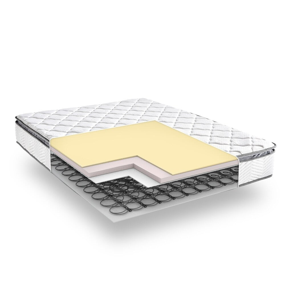 Materasso ibrido con rivestimento superiore Classic Brands Valetta da 9 pollici