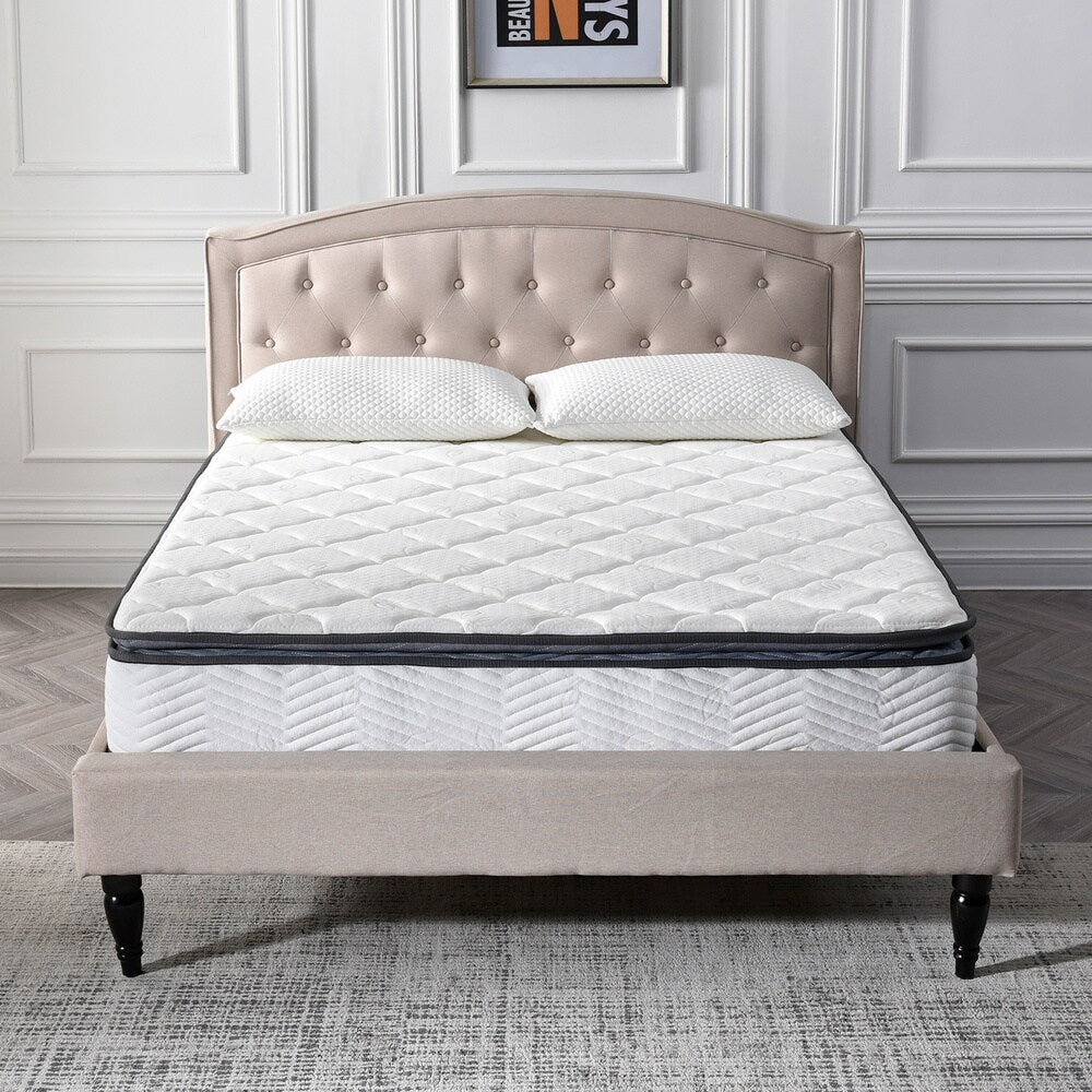 Materasso ibrido con rivestimento superiore Classic Brands Valetta da 9 pollici
