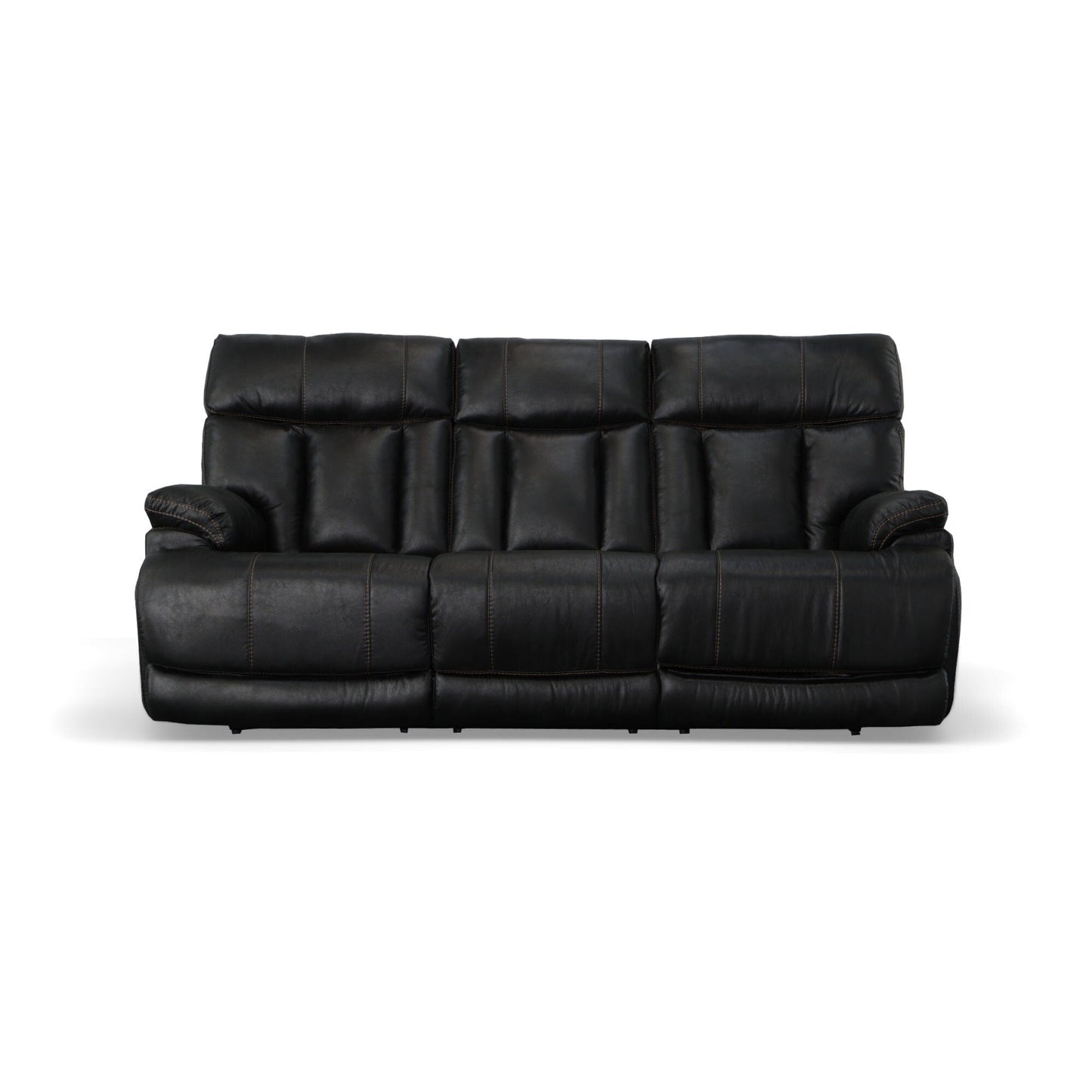 Divano reclinabile Clive Power con poggiatesta e supporto lombare elettrici di Flexsteel - 88 x 43 x 41