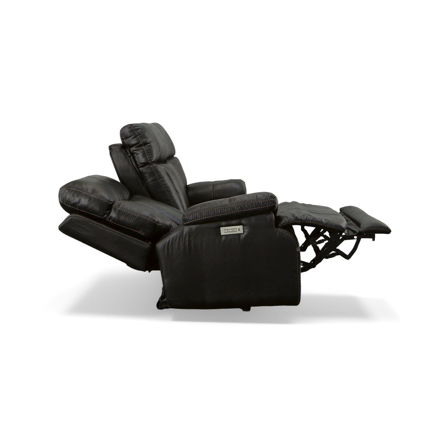 Divano reclinabile Clive Power con poggiatesta e supporto lombare elettrici di Flexsteel - 88 x 43 x 41