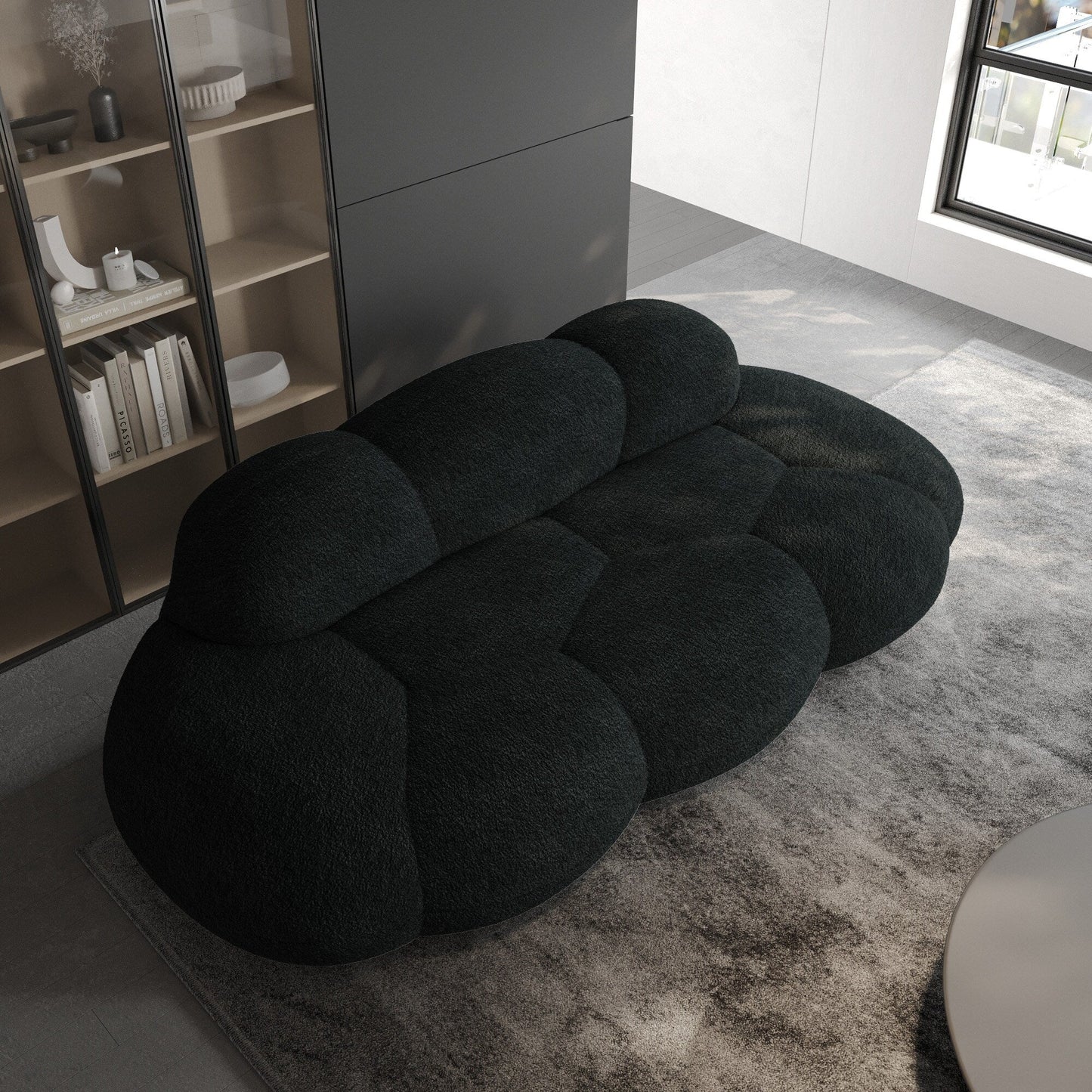 Divani a forma di nuvola per soggiorno, divano moderno e comodo, divano a forma di nuvola per il tempo libero, per camera da letto, appartamento