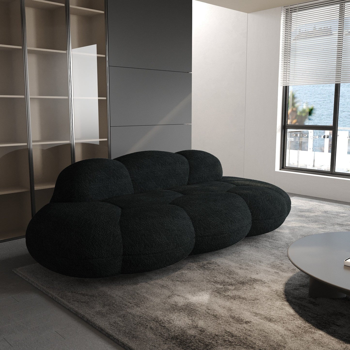 Divani a forma di nuvola per soggiorno, divano moderno e comodo, divano a forma di nuvola per il tempo libero, per camera da letto, appartamento