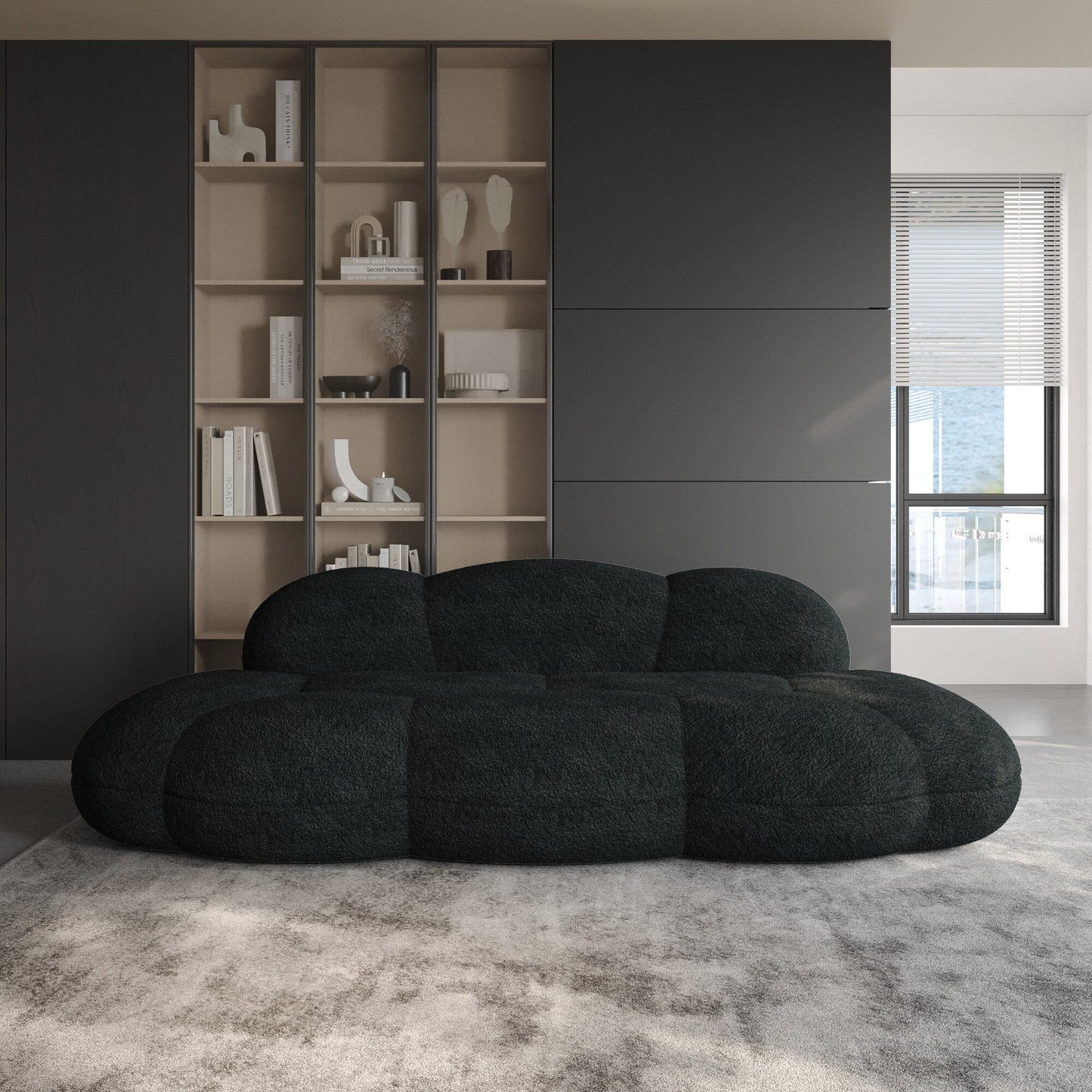 Divani a forma di nuvola per soggiorno, divano moderno e comodo, divano a forma di nuvola per il tempo libero, per camera da letto, appartamento