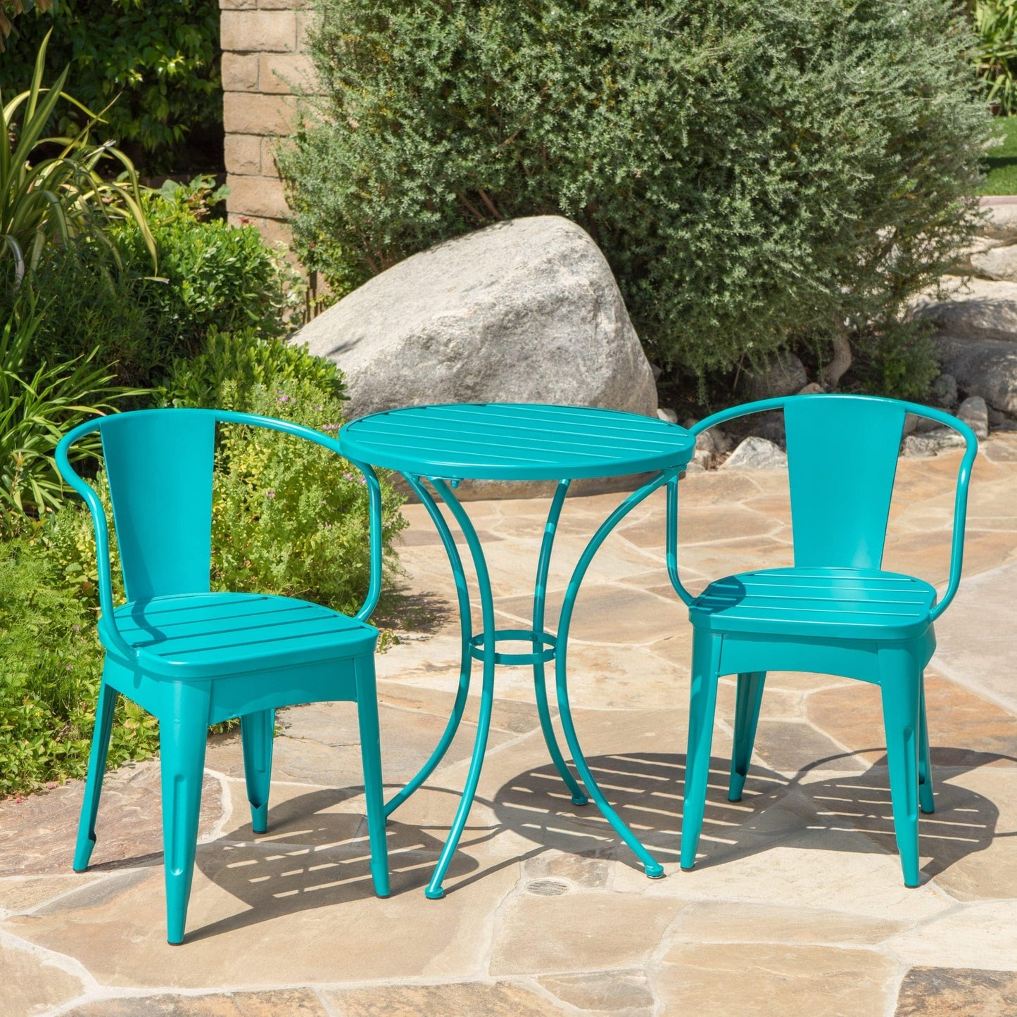 Set da bistrot da esterno Colmar da 3 pezzi di Christopher Knight Home