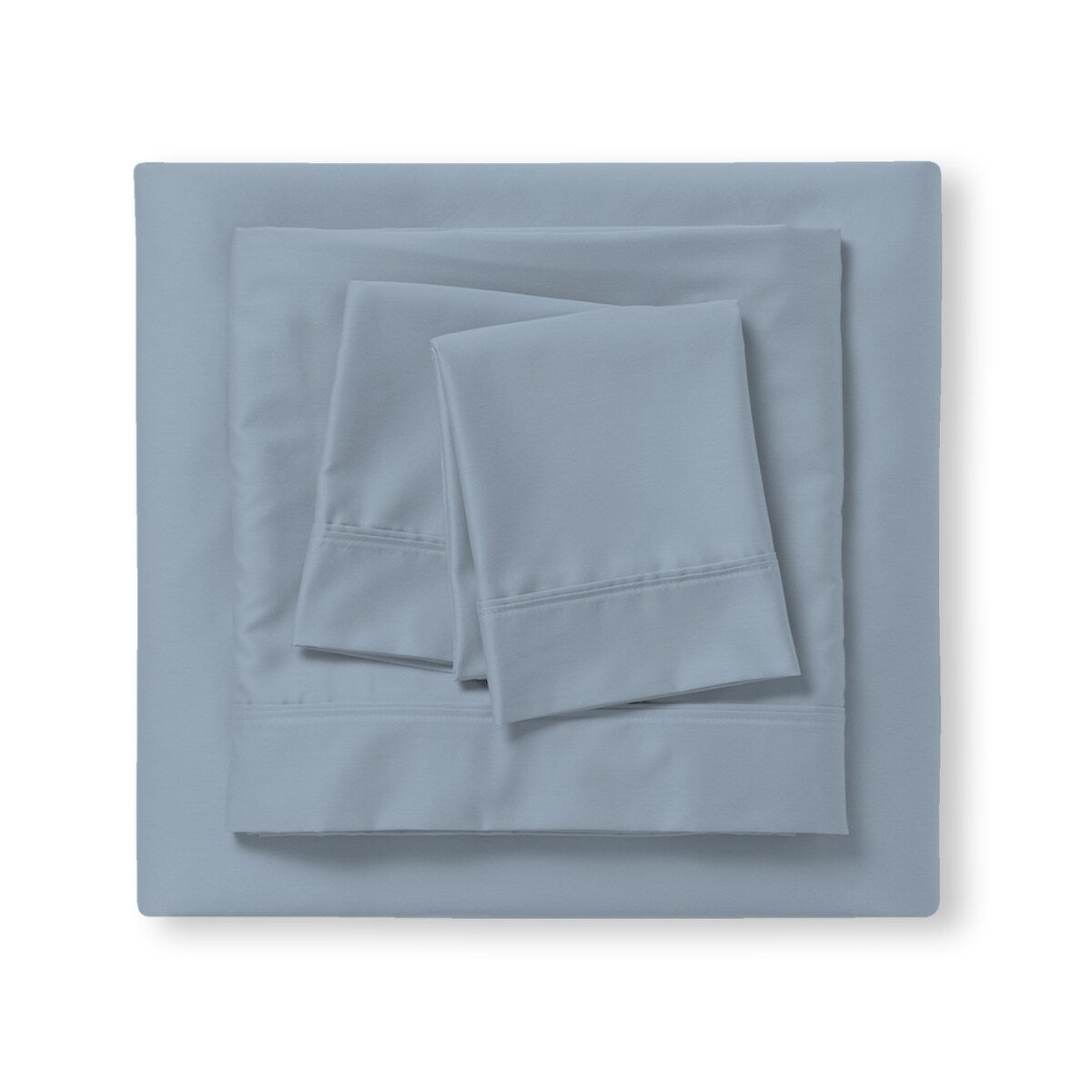Set di lenzuola antipiega in misto cotone premium Color Sense 1200TC