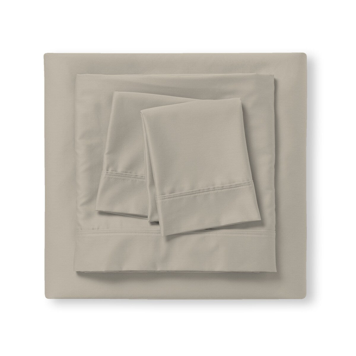 Set di lenzuola antipiega in misto cotone premium Color Sense 1200TC