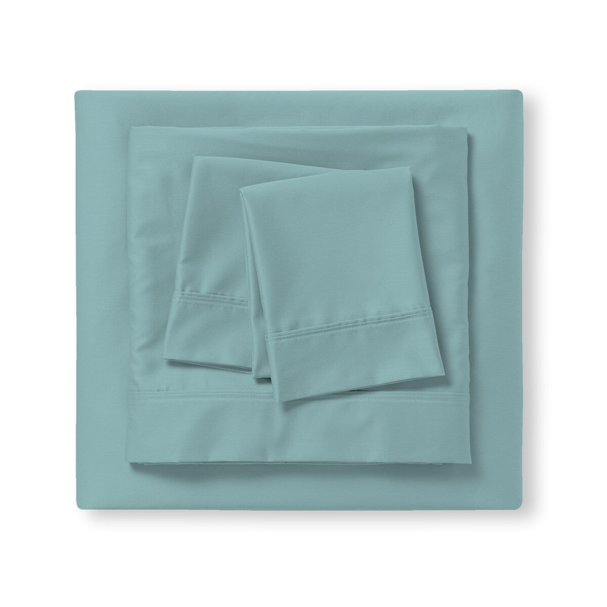 Set di lenzuola antipiega in misto cotone premium Color Sense 1200TC