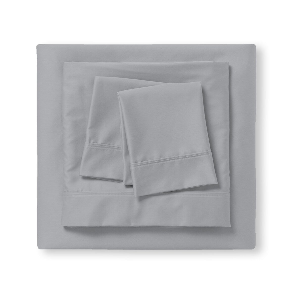 Set di lenzuola antipiega in misto cotone premium Color Sense 1200TC