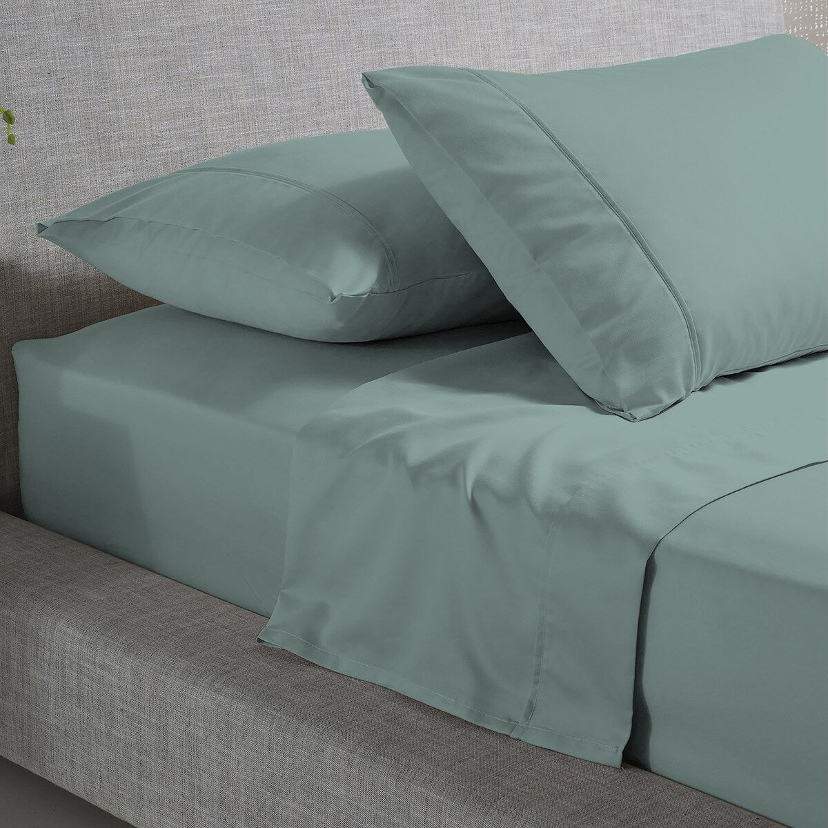 Set di lenzuola antipiega in misto cotone di lusso Color Sense 800TC