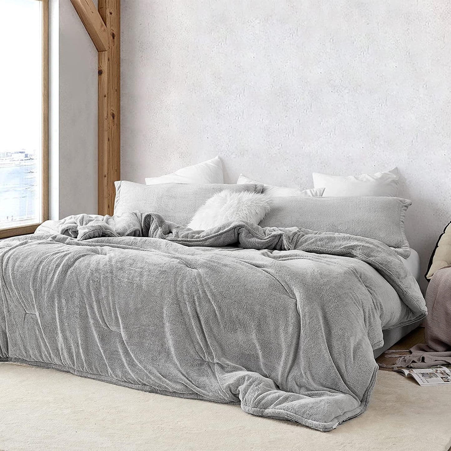 Set copripiumino oversize Coma Inducer® - Tortora satinato