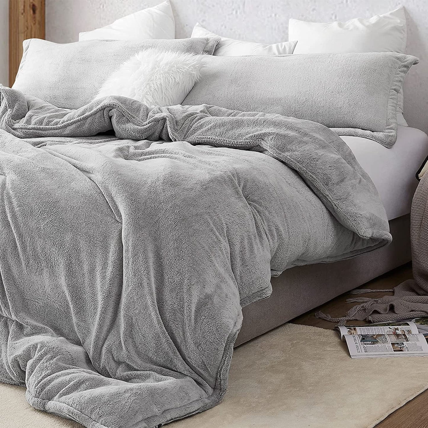 Set copripiumino oversize Coma Inducer® - Tortora satinato