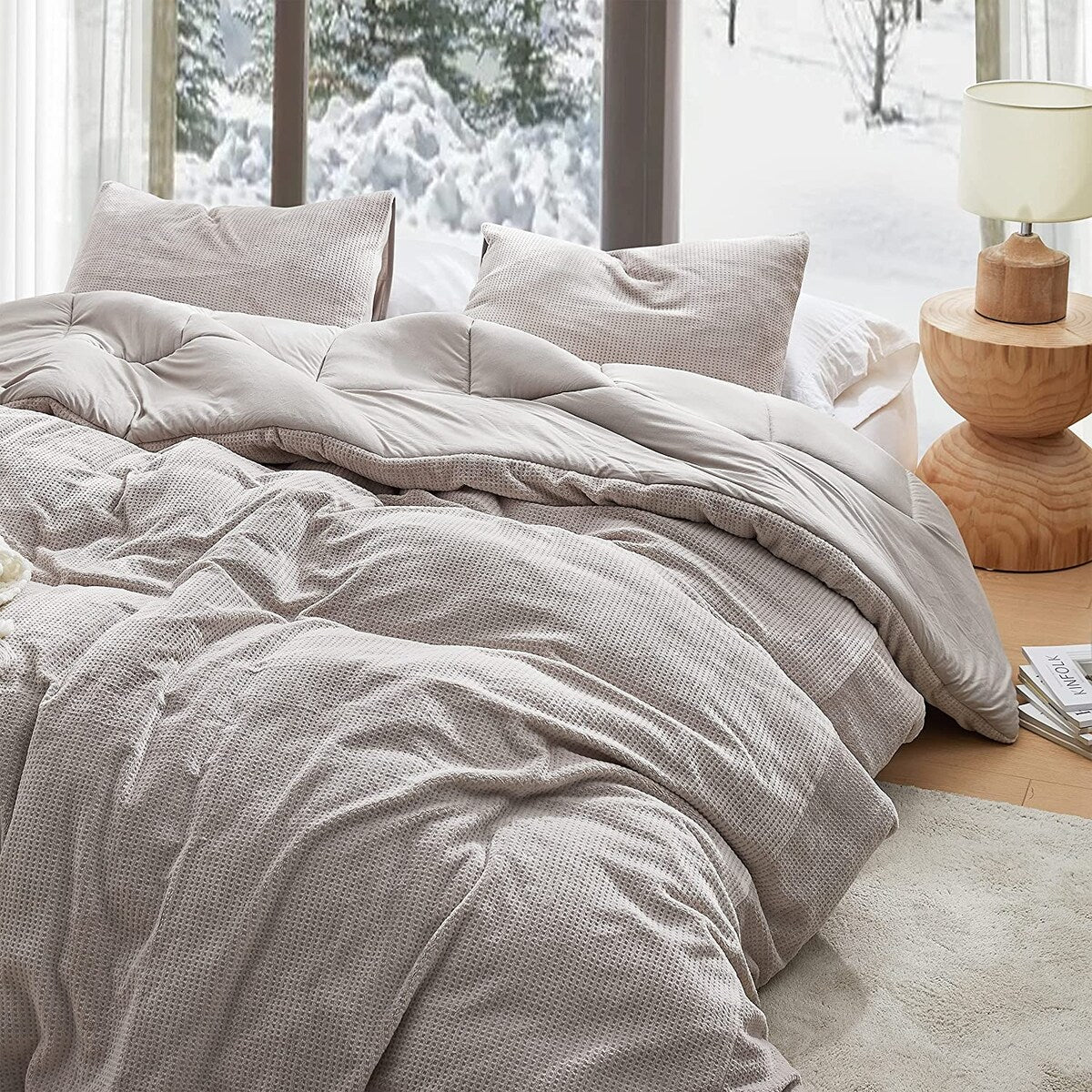 Coma-holic® - Coma Inducer® (con burro) Piumino oversize - Warming Taupe