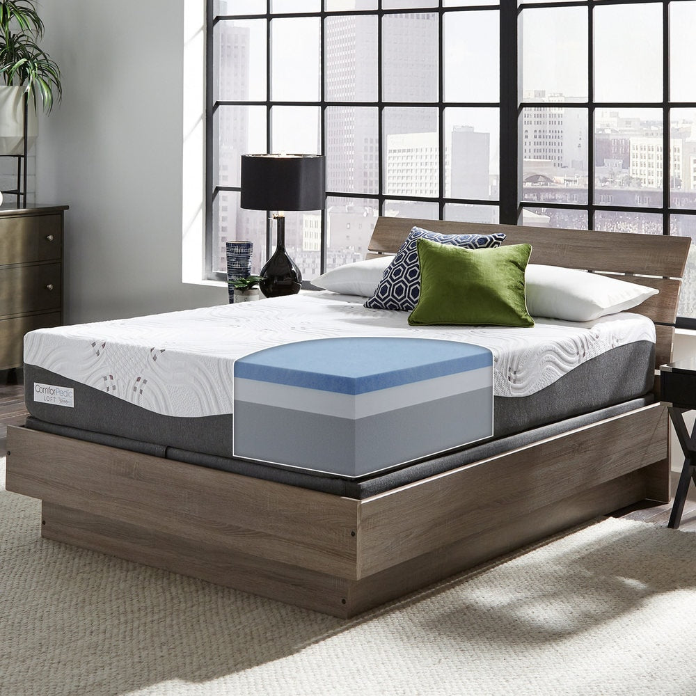 Set di materassi in memory foam ComforPedic Loft di BeautyRest da 12 pollici