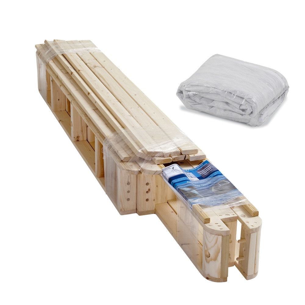 ComforPedic di Beautyrest Scegli il tuo comfort Set di materassi in memory foam gel da 10 pollici - Bianco - Bianco/Marrone