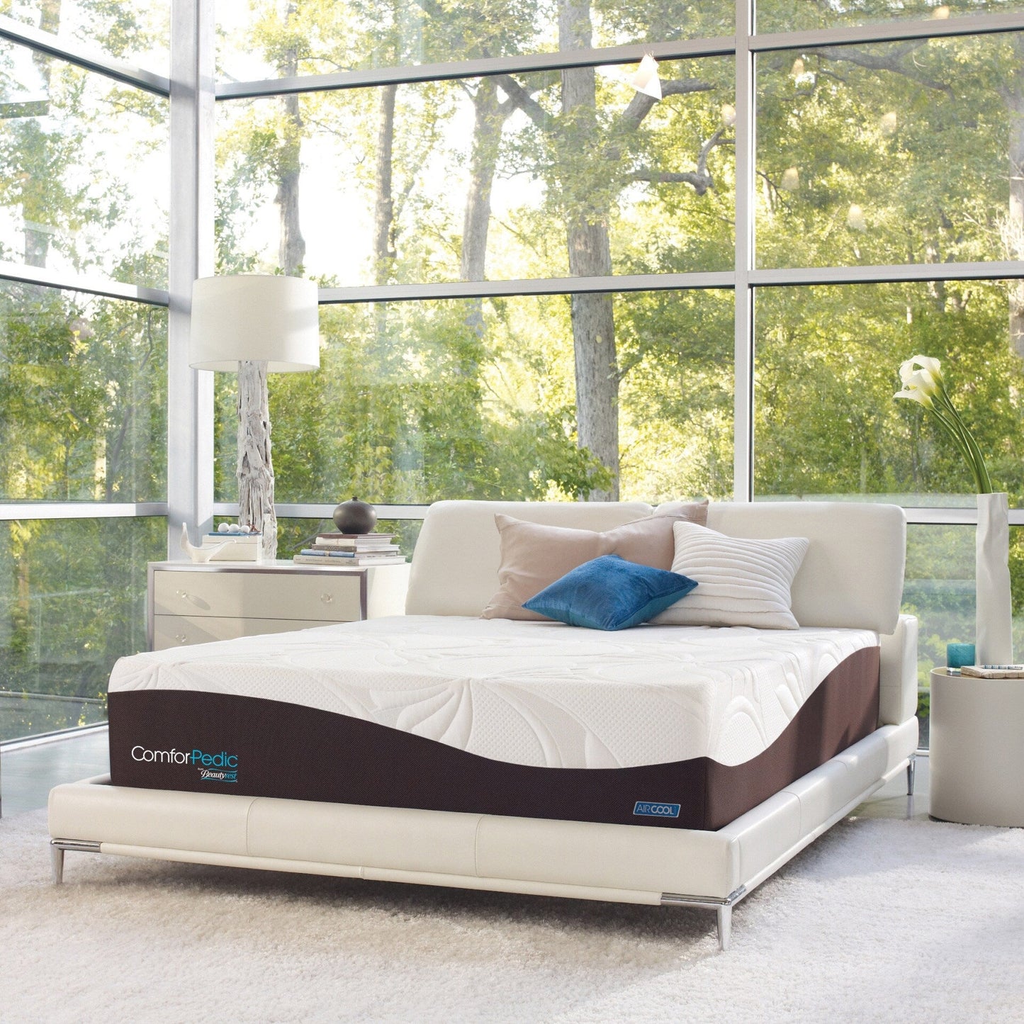 ComforPedic di Beautyrest New Life Plush Firm Materasso Set