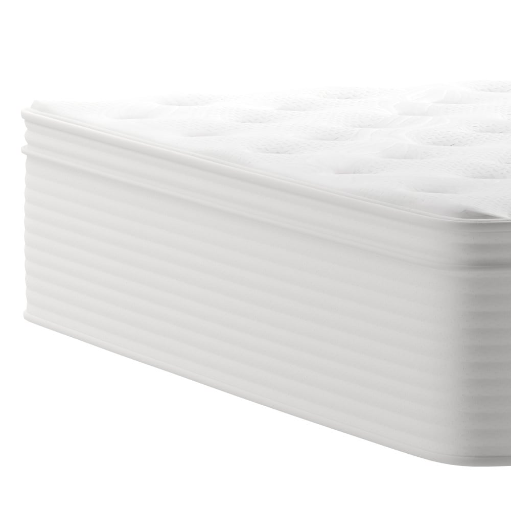 Materasso ibrido commerciale in memory foam e molle insacchettate in una scatola