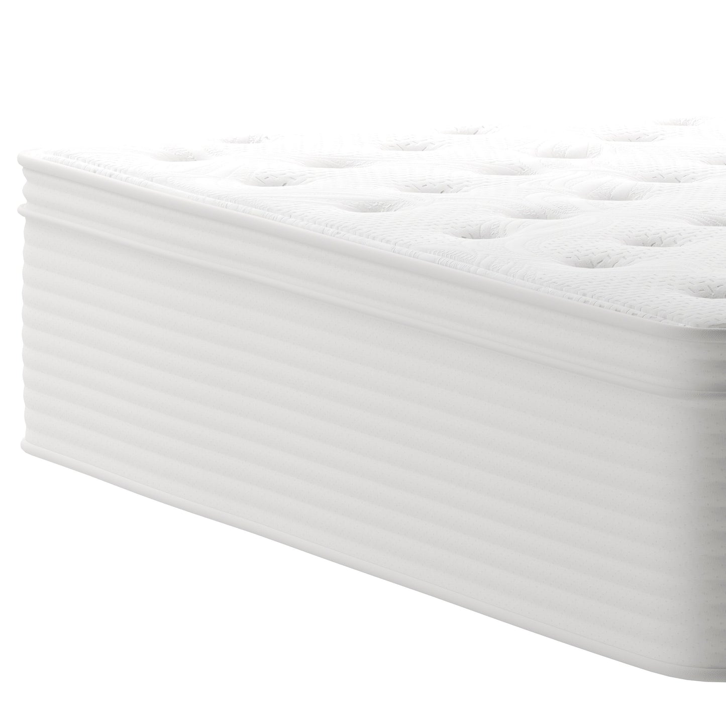 Materasso ibrido commerciale in memory foam e molle insacchettate in una scatola