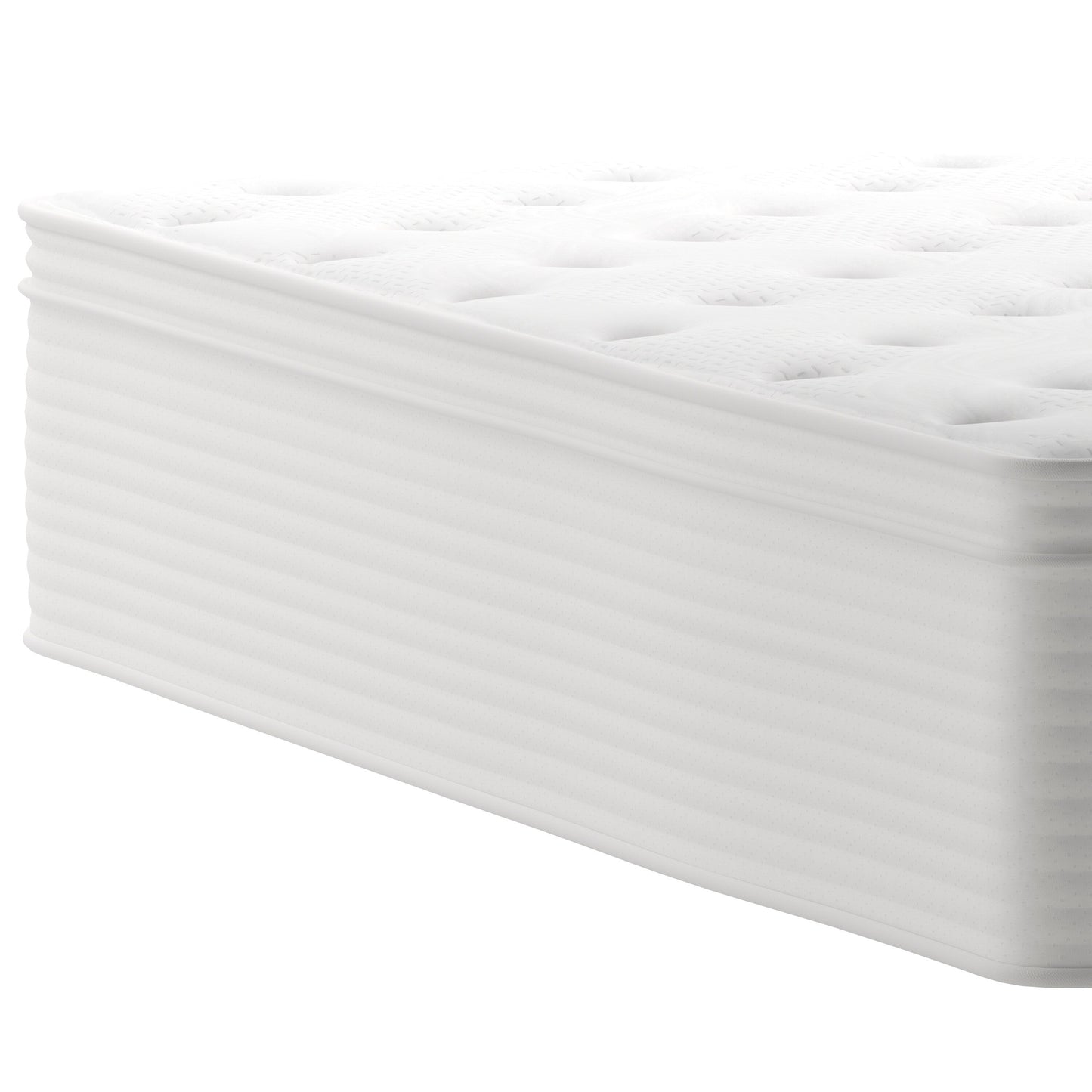 Materasso ibrido commerciale in memory foam e molle insacchettate in una scatola