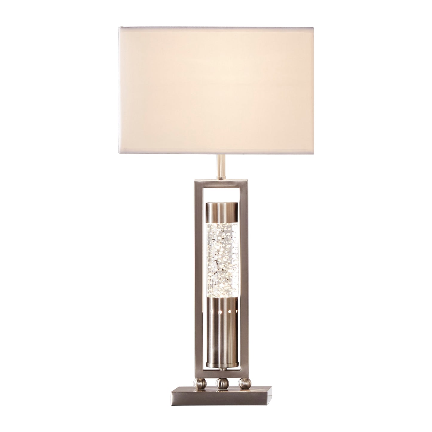 Lampada da tavolo con paralume rettangolare Conover