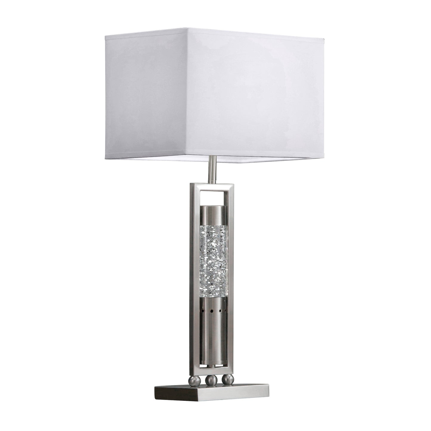 Lampada da tavolo con paralume rettangolare Conover