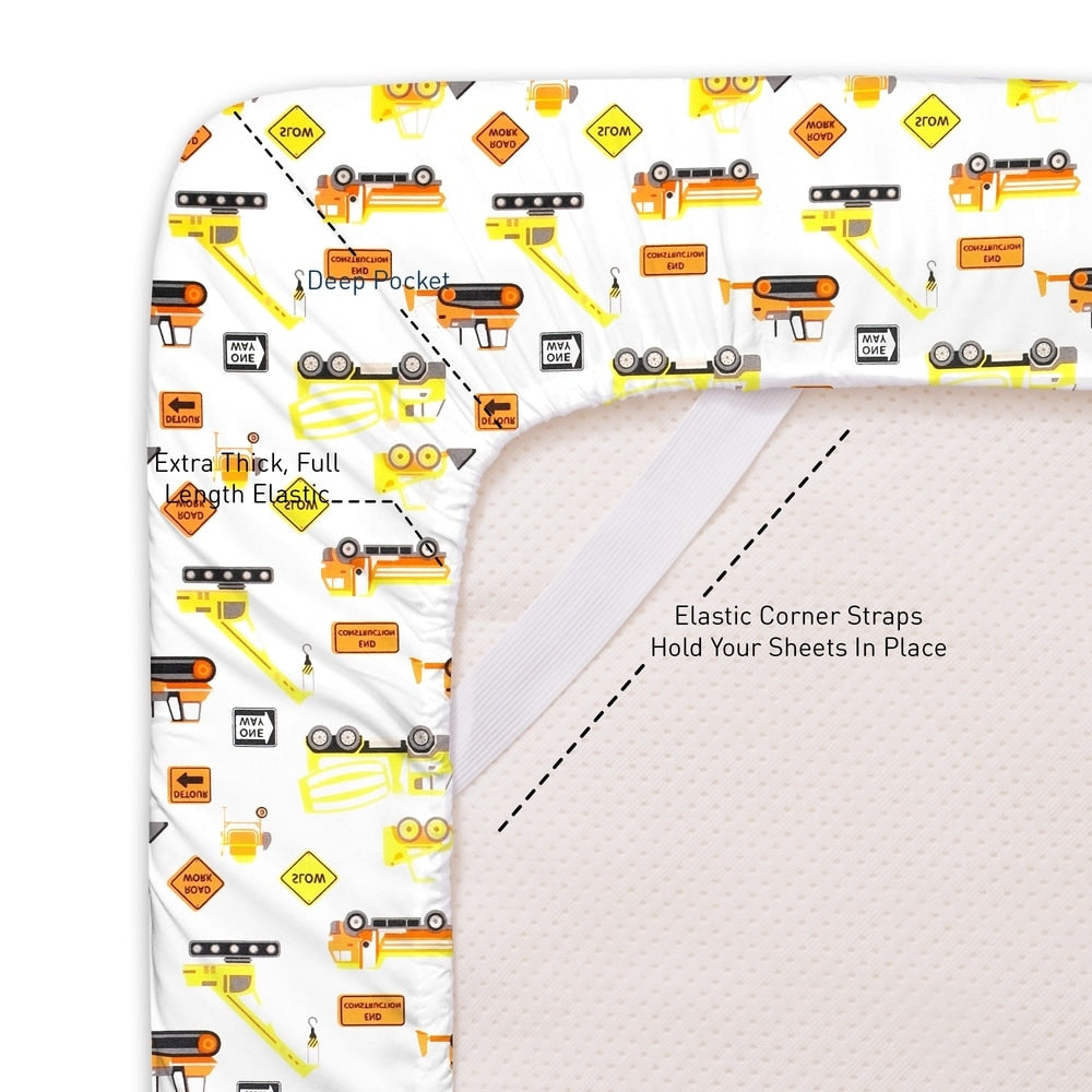 Set di lenzuola da costruzione di Sweet Home Collection - Multi