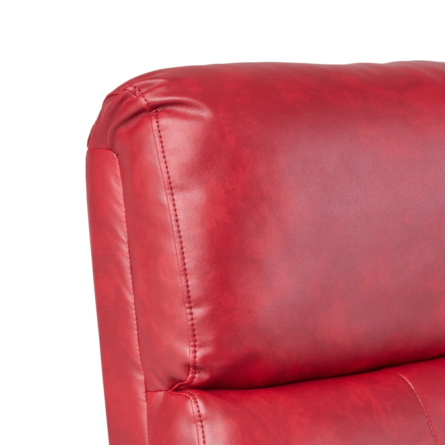 Poltrona reclinabile a leva contemporanea - Design minimalista imbottito con linee morbide