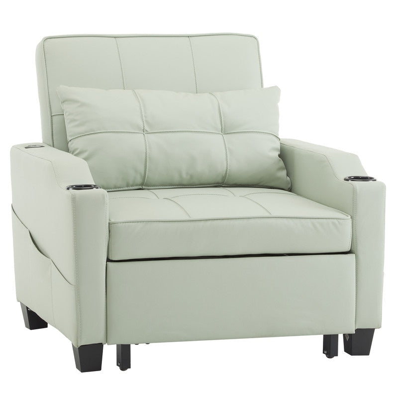 Poltrona letto, divano letto 3 in 1, poltrona reclinabile regolabile, poltrona, divano, letto, biancheria