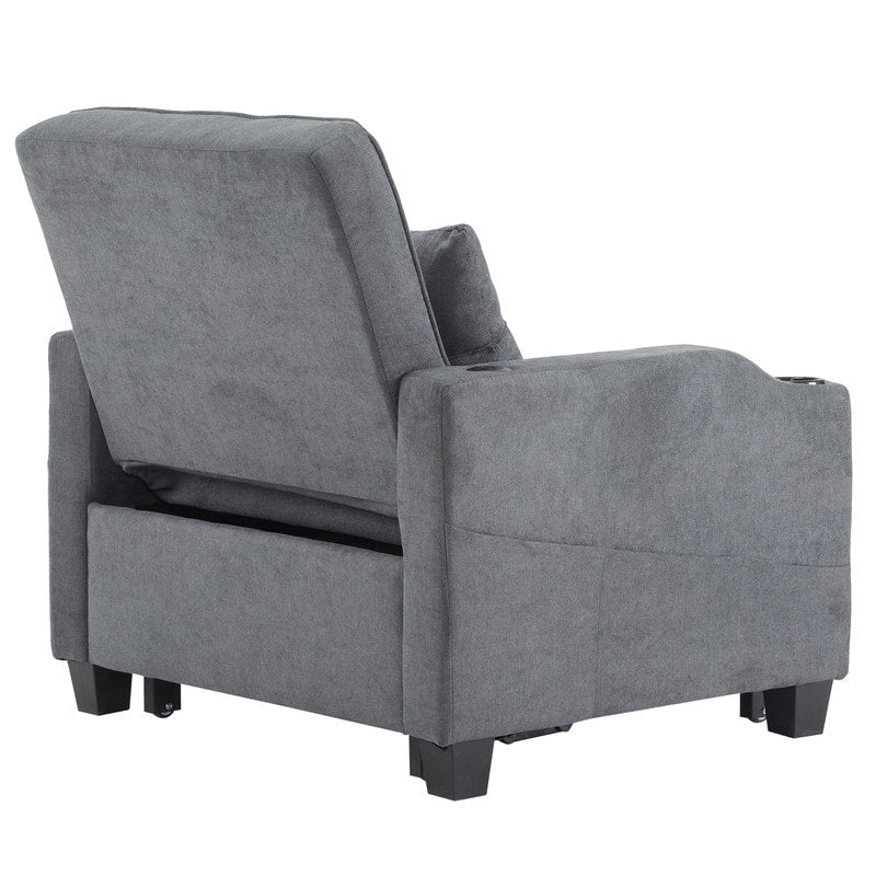 Poltrona letto, divano letto 3 in 1, poltrona reclinabile regolabile, poltrona, divano, letto, biancheria