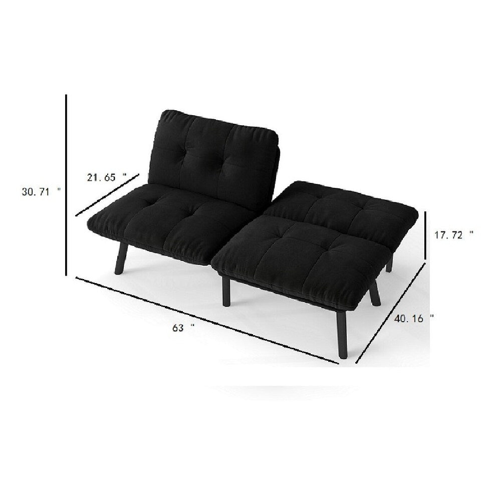 Divano letto moderno pieghevole convertibile