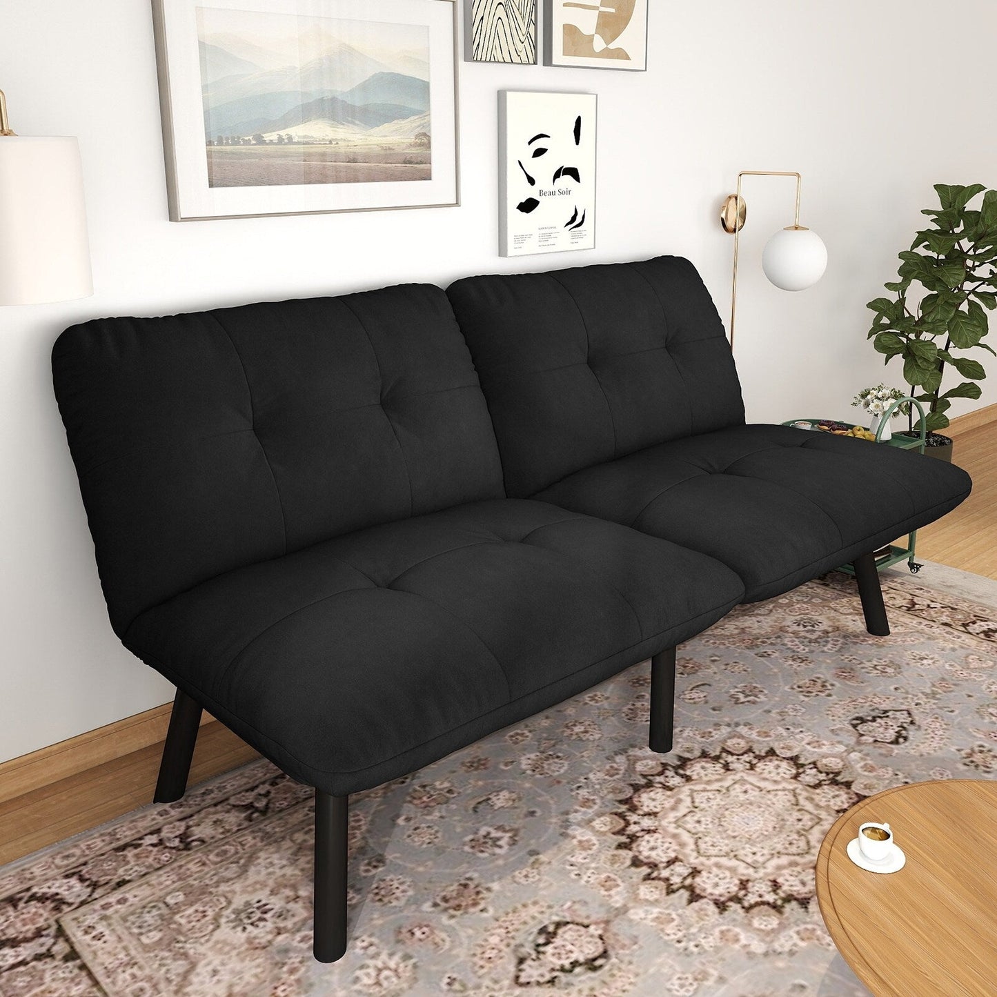Divano letto moderno pieghevole convertibile